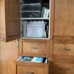 Our Built-In Filing And Storage Cabinets