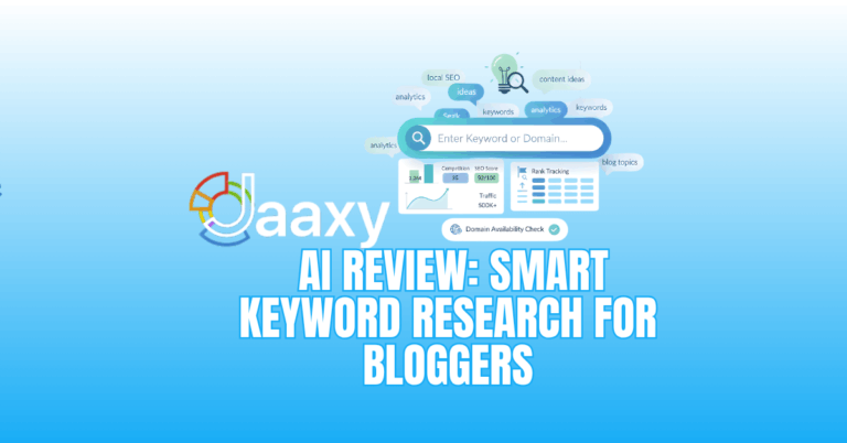 Jaaxy AI Review: Smart Keyword Research For Modern Bloggers