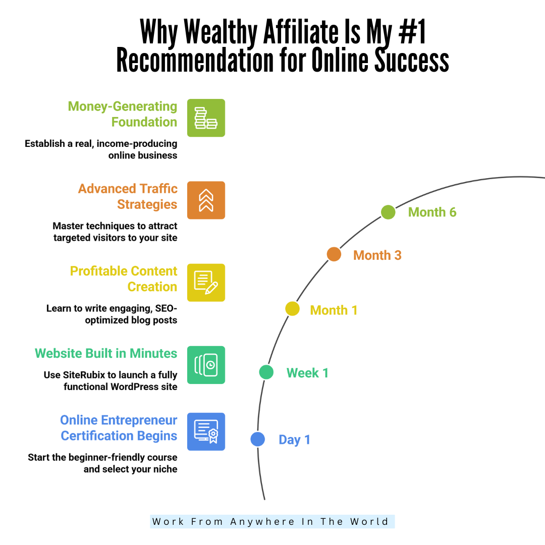 Why Wealthy Affiliate Is My #1 Recommendation for Online Success - Reasons 1-5 Why Wealthy Affiliate Is My #1 Recommendation for Online Success - Reasons 1-5