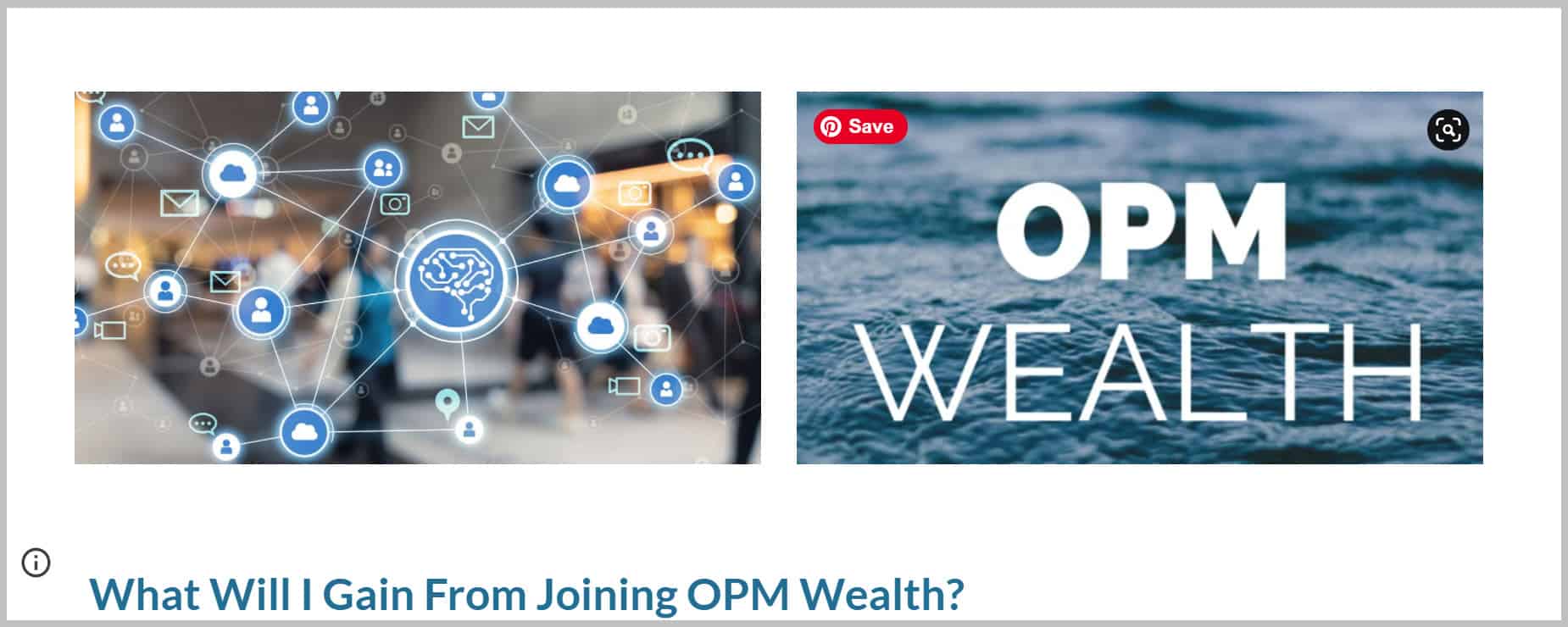 OPM Wealth - How Can I Benefit