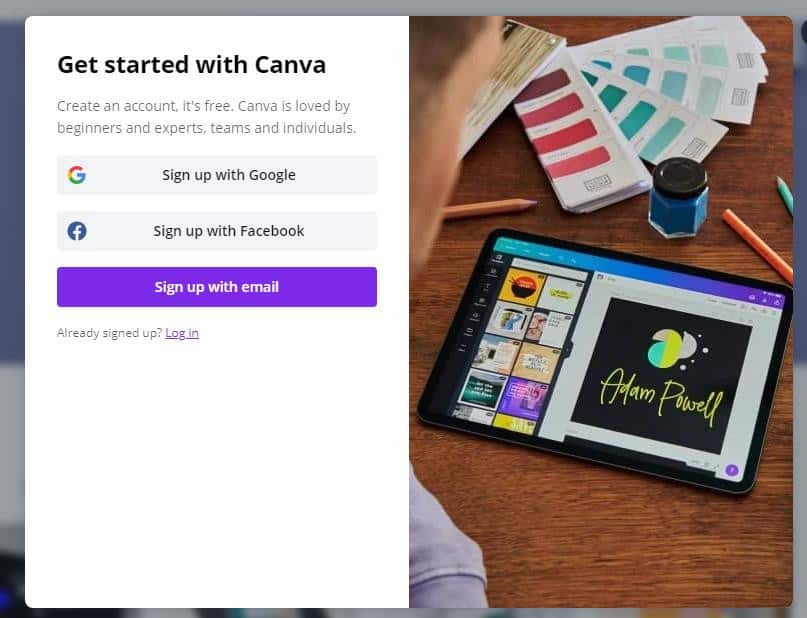 Get Started With Canva