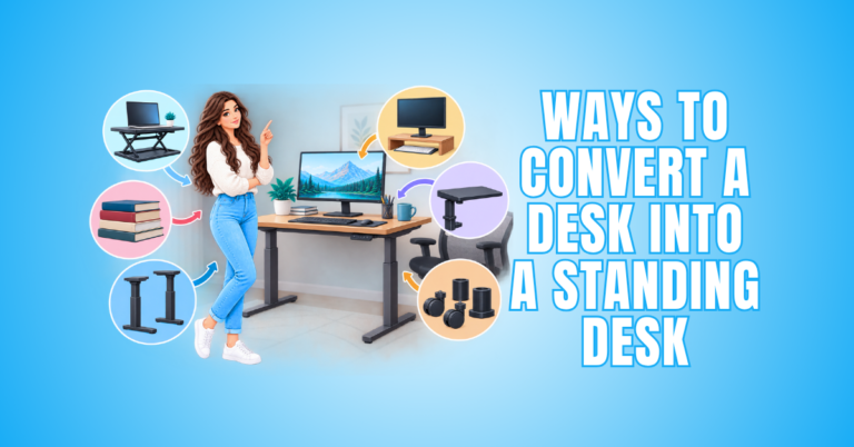 Convert A Desk Into A Standing Desk
