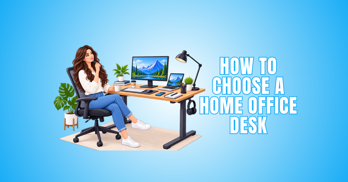 How To Choose A Home Office Desk In 10 Practical Steps
