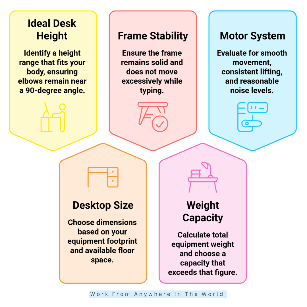 How To Choose A Standing Desk - Steps #1-#5 How To Choose A Standing Desk - Steps #1-#5
