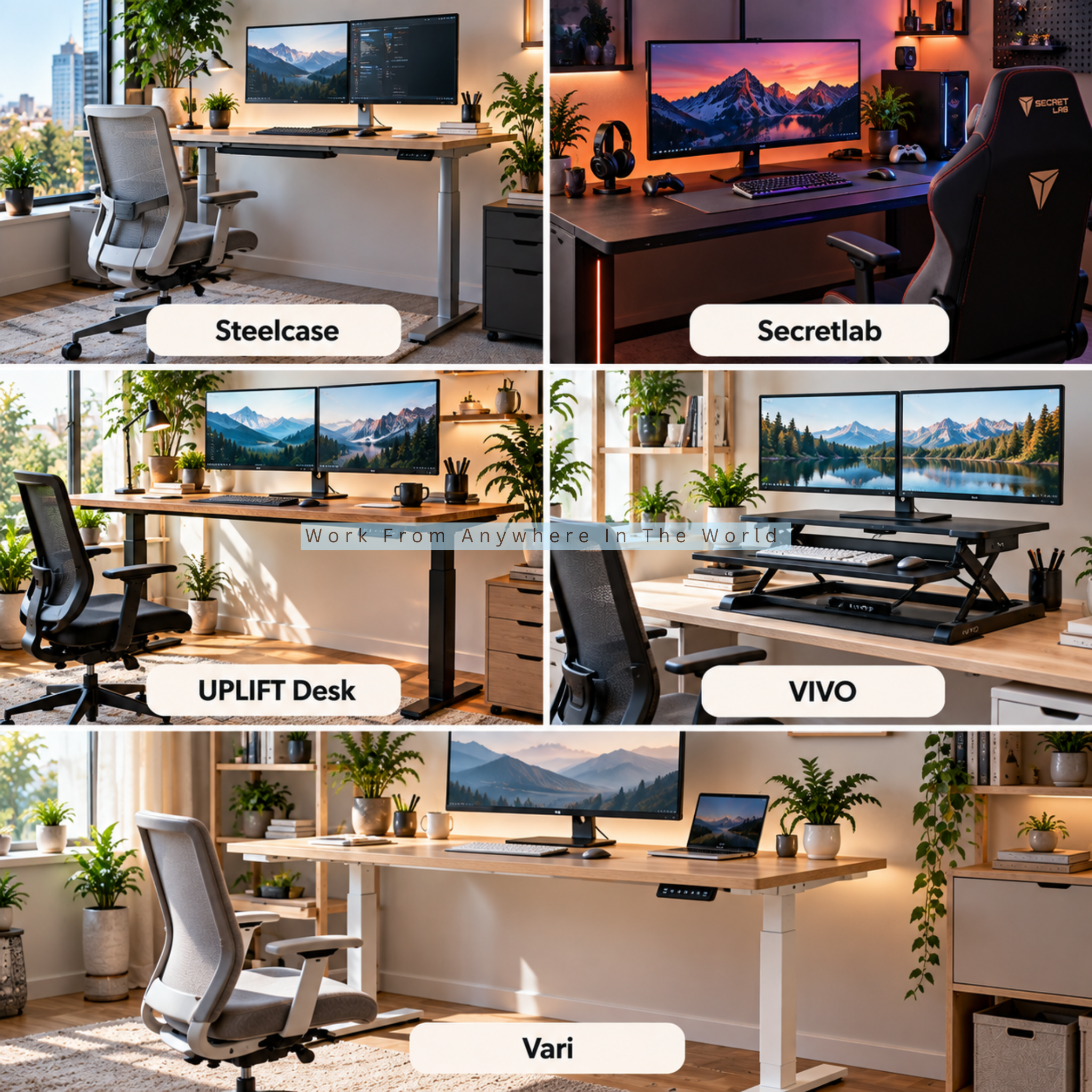 Top 10 Best Sit-Desk Brands - #6-#10 Top 10 Best Sit-Desk Brands - #6-#10