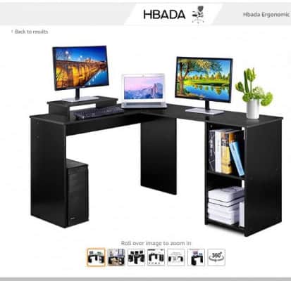 Dosleeps L-Shaped Desk