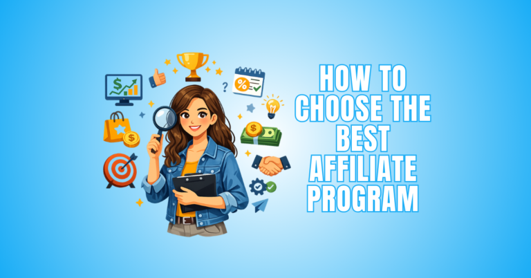 How To Choose The Best Affiliate Program