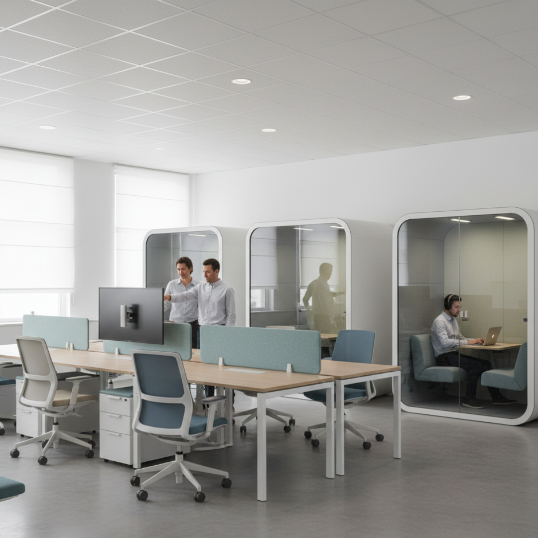 Mix Open And Private Spaces