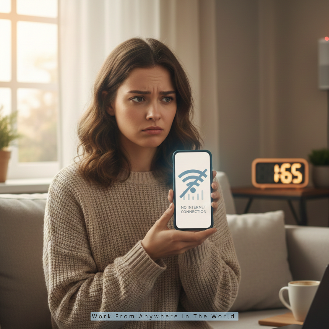 Panic When Losing Internet Or Account Access