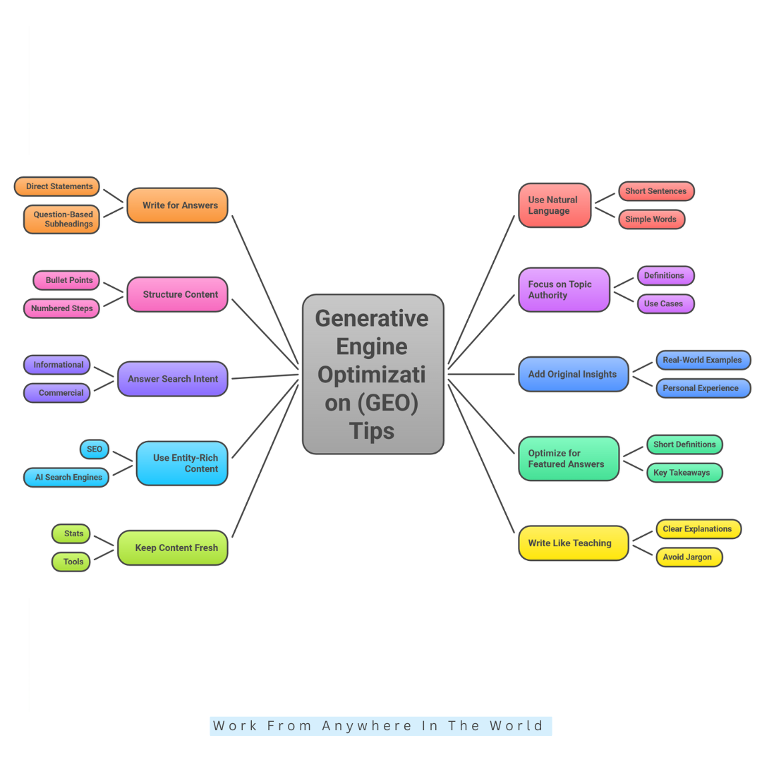 Generative Engine Optimization (GEO) Tips