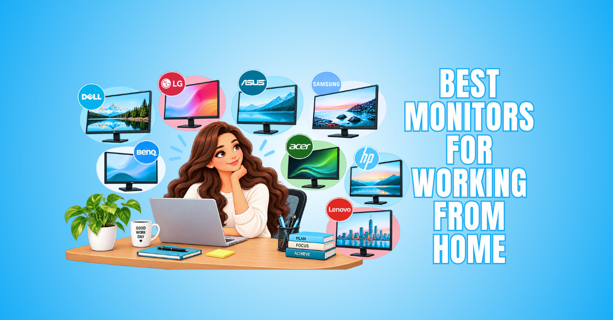 15 Best Monitors For Working From Home