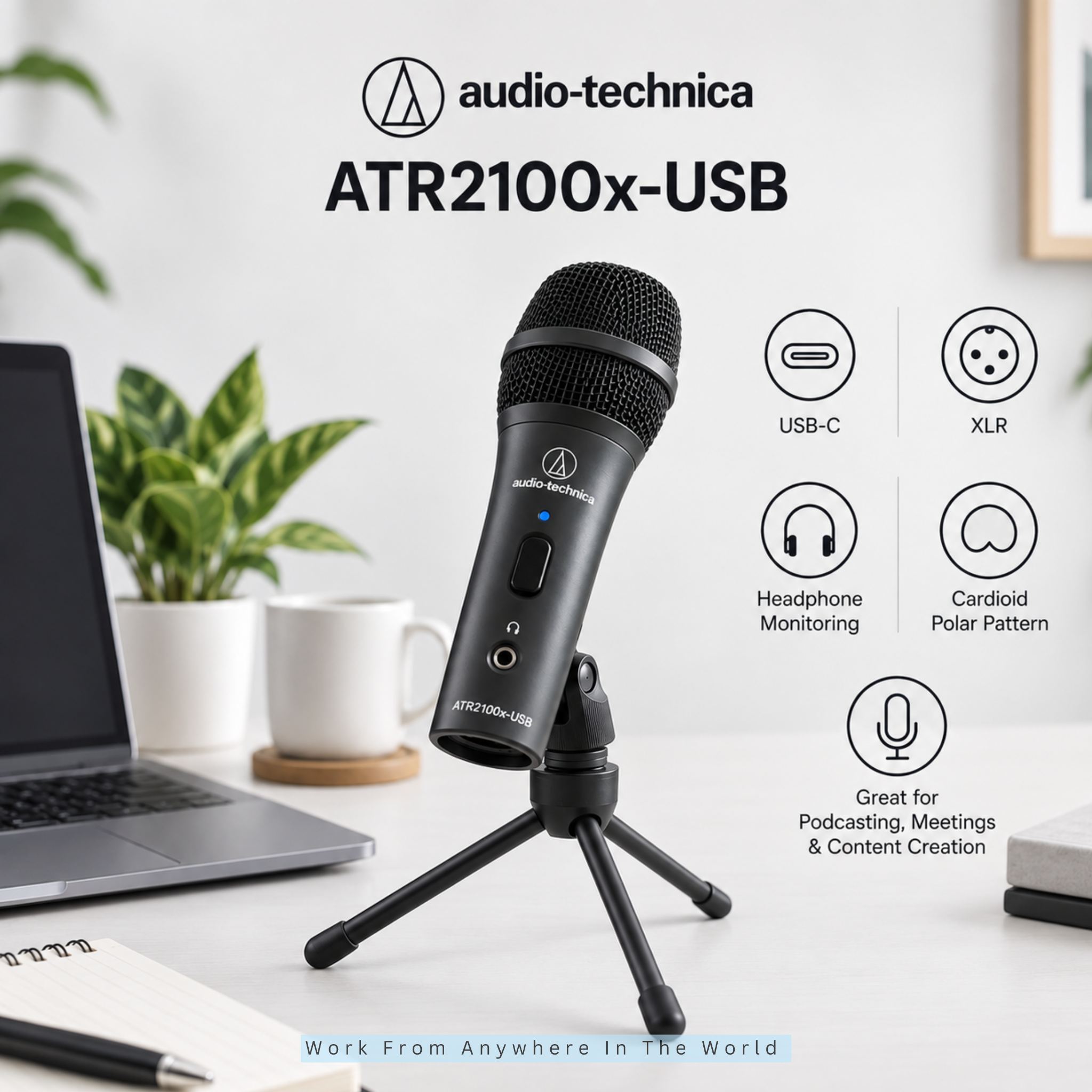 Audio-Technica ATR2100x-USB Audio-Technica ATR2100x-USB