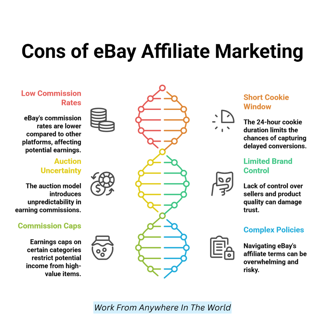 Cons Of eBay Affiliate Marketing