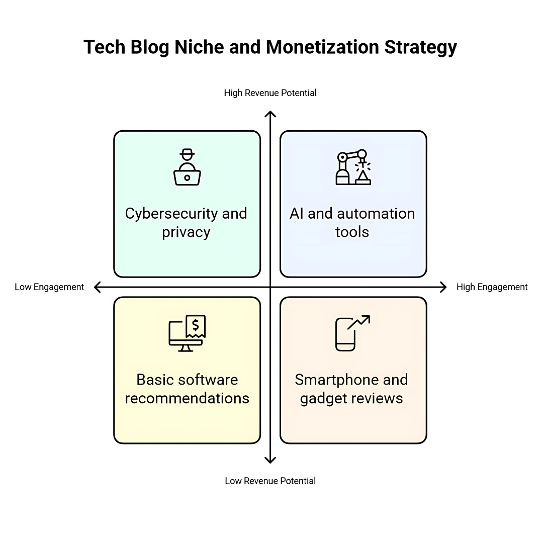 Tech Blog Niche And Monetization Strategy