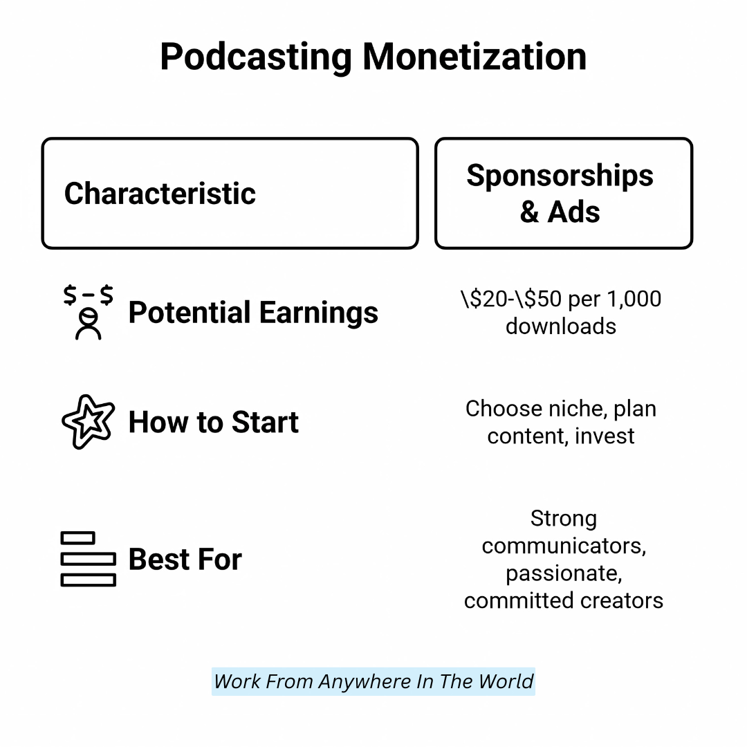 Podcasting Monetization