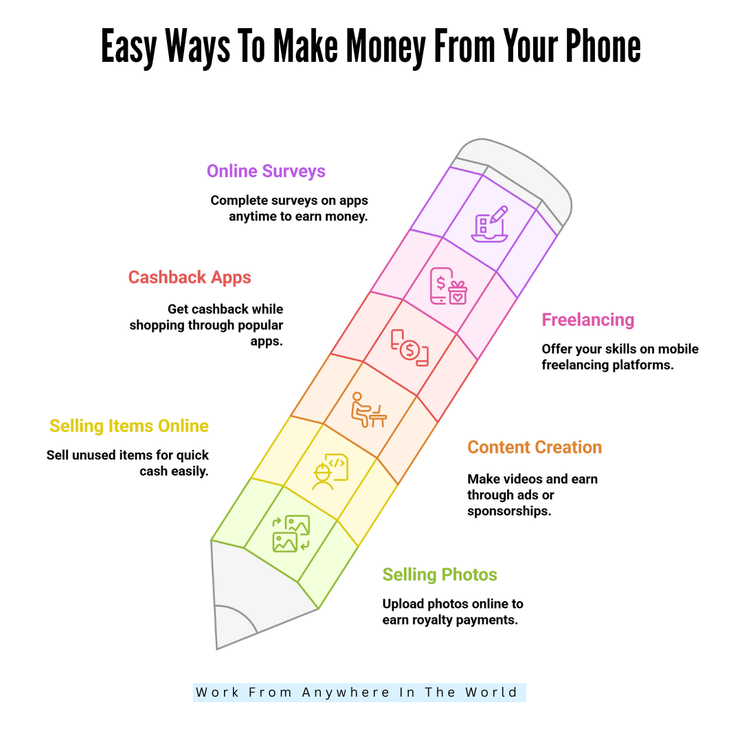 Easy Ways To Make Money From Your Phone