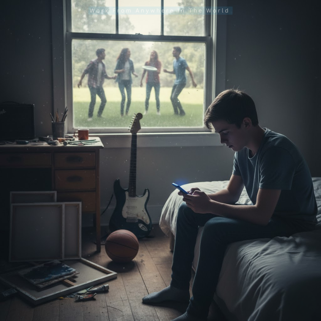 Reduced Interest in Offline Hobbies Or Friends Reduced Interest in Offline Hobbies Or Friends