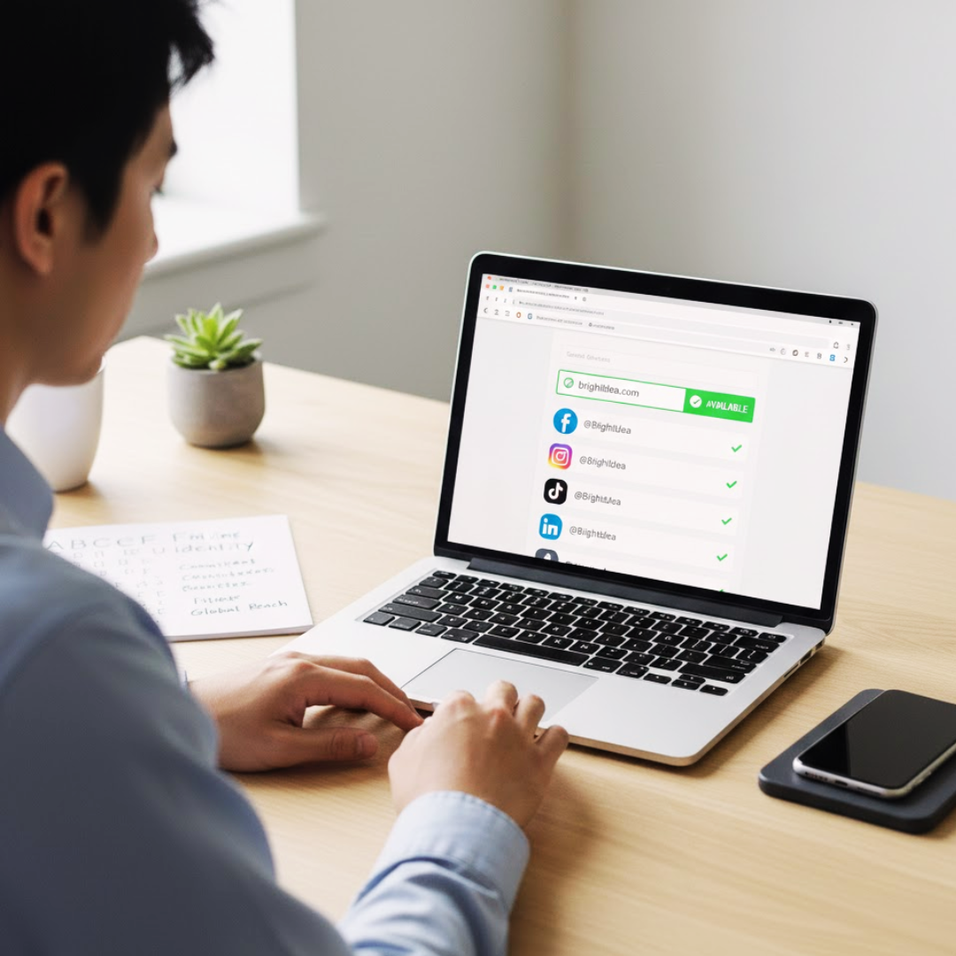 Check Domain And Social Media Availability