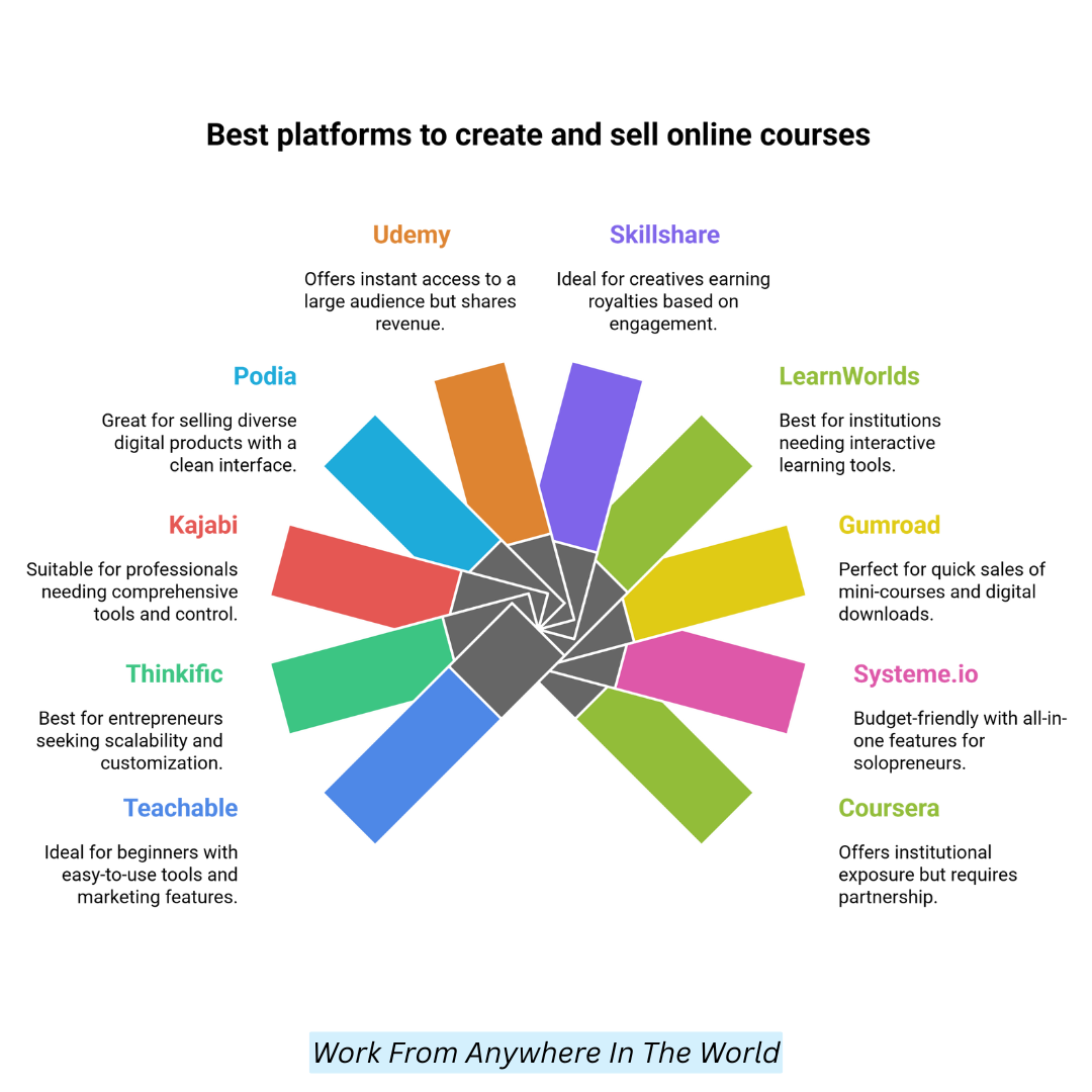 Best Platforms To Create And Sell Online Courses