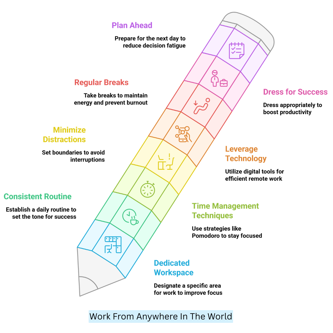 Productivity Tips For Working From Home