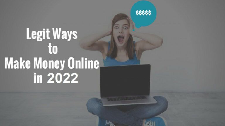 Legit Ways To Make Money Online
