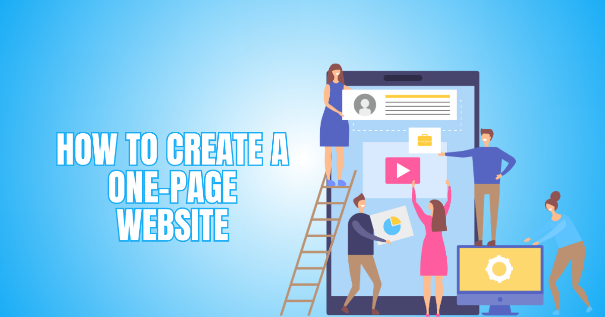How To Create A One-Page Website