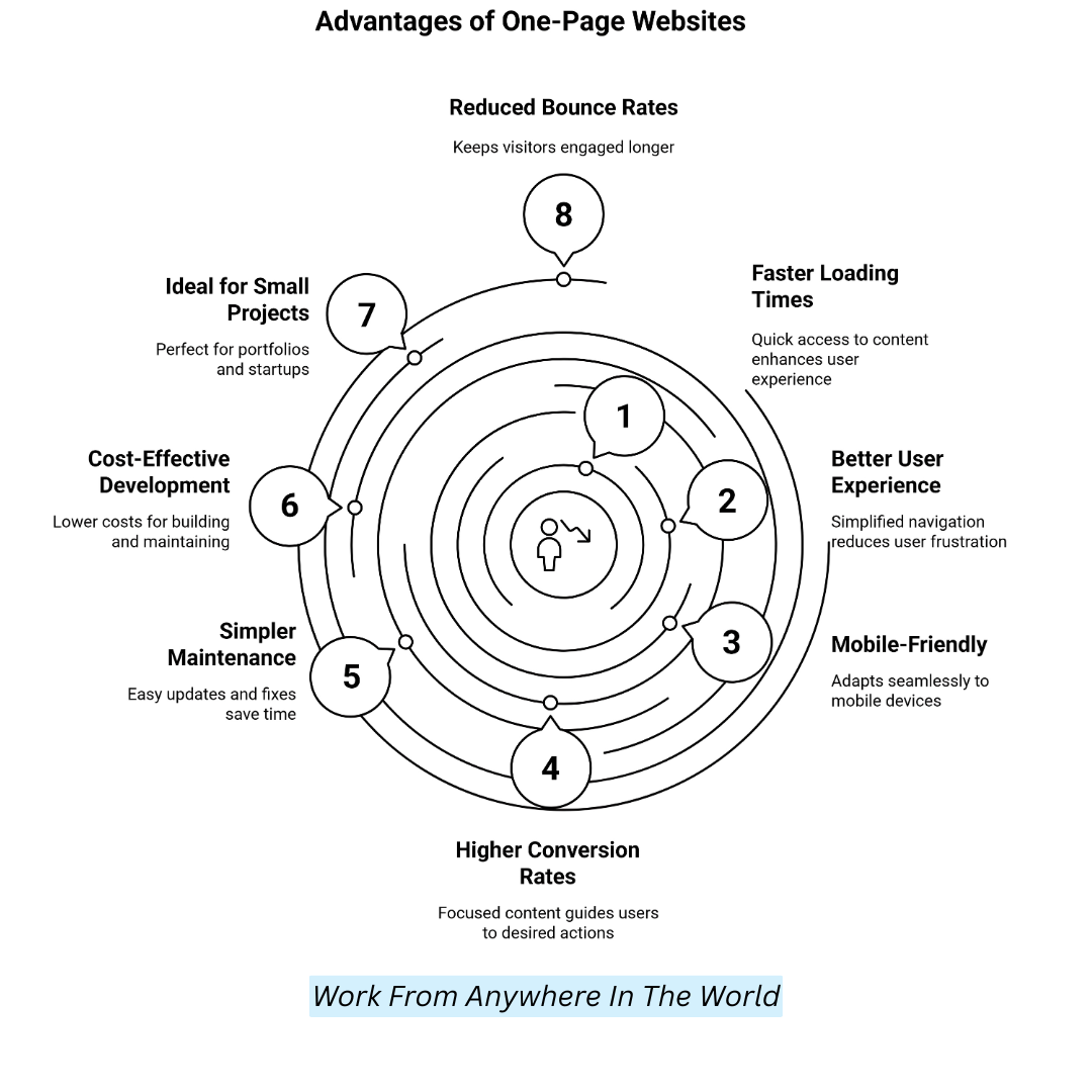 Advantages Of One-Page Websites