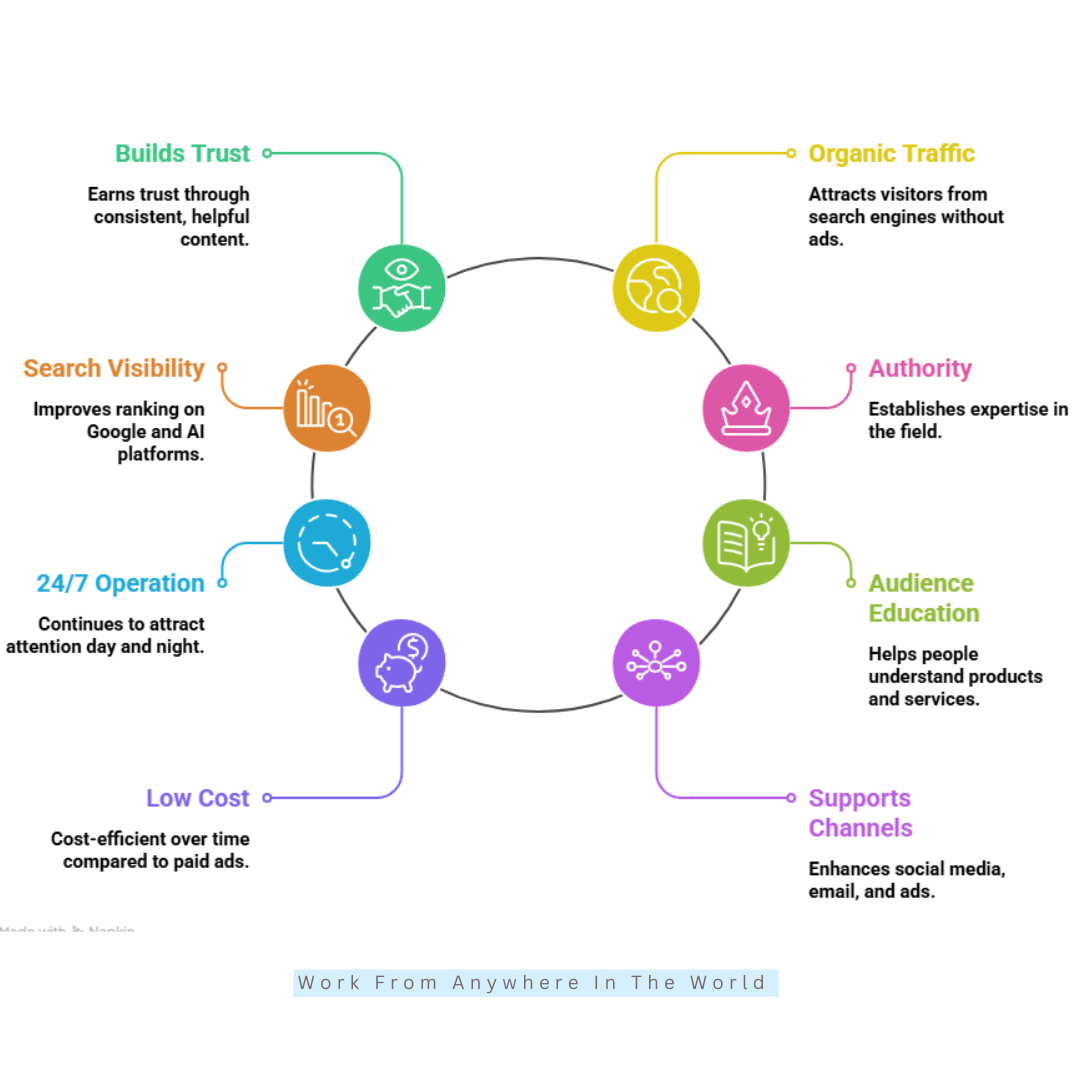 Benefits Of Content Marketing For Business Growth Benefits Of Content Marketing For Business Growth