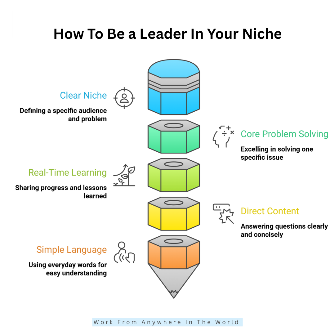 How To Be A Leader In Your Niche - Steps #1-#5 How To Be A Leader In Your Niche - Steps #1-#5