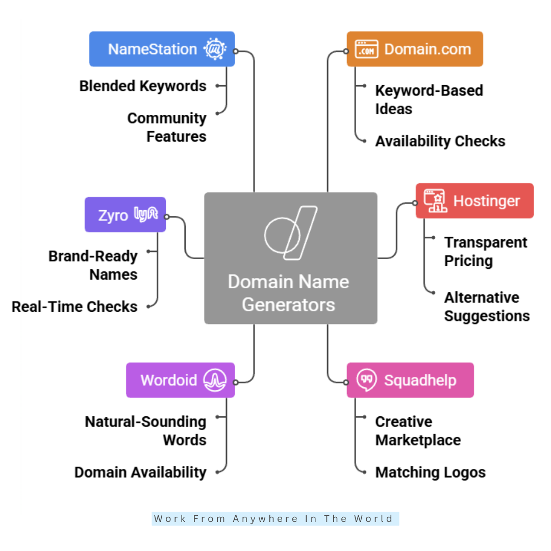 Best Domain Name Generators - #13 to #18