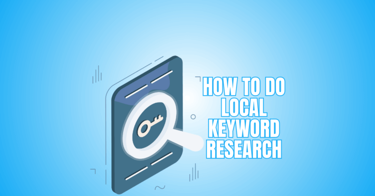 How To Do Local Keyword Research