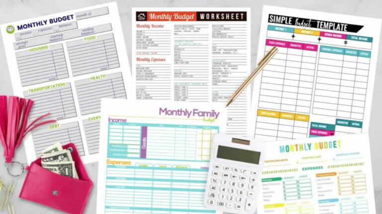 Best Budgeting Templates To Manage Your Money