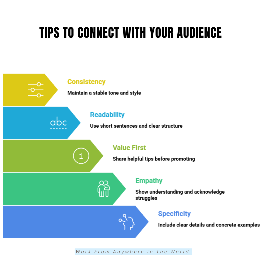 Tips To Connect With Your Audience - Tips #6-#10