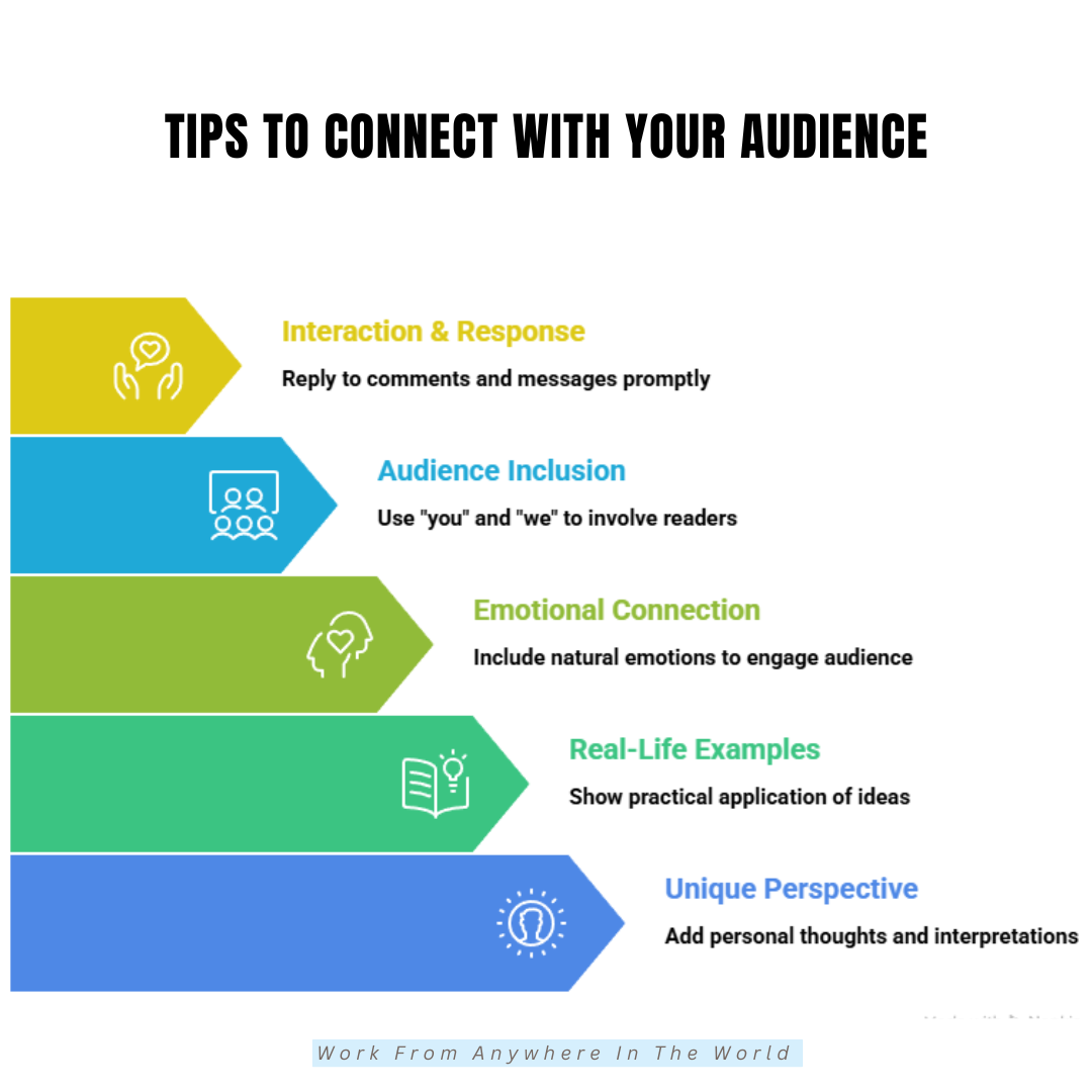Tips To Connect With Your Audience - Tips #11-#15
