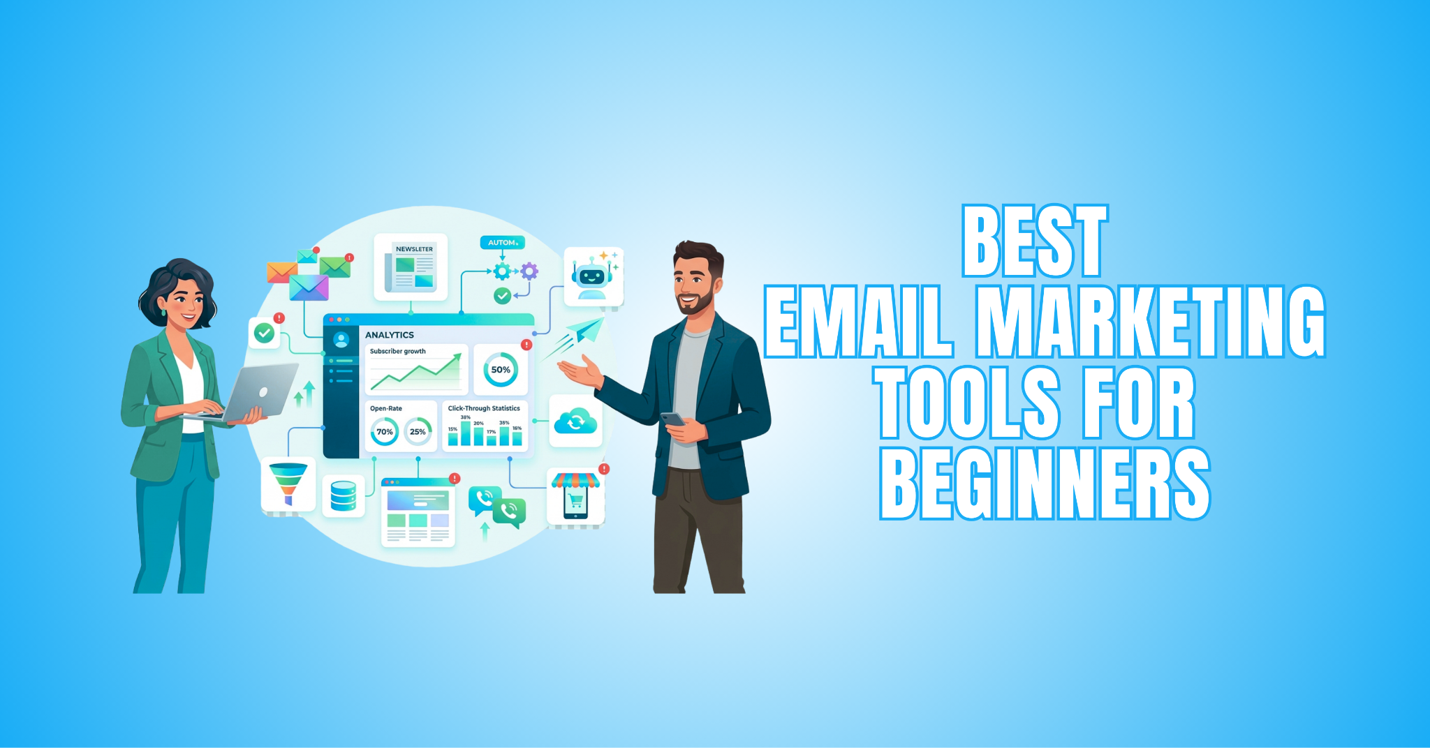 12 Best Email Marketing Tools For Beginners
