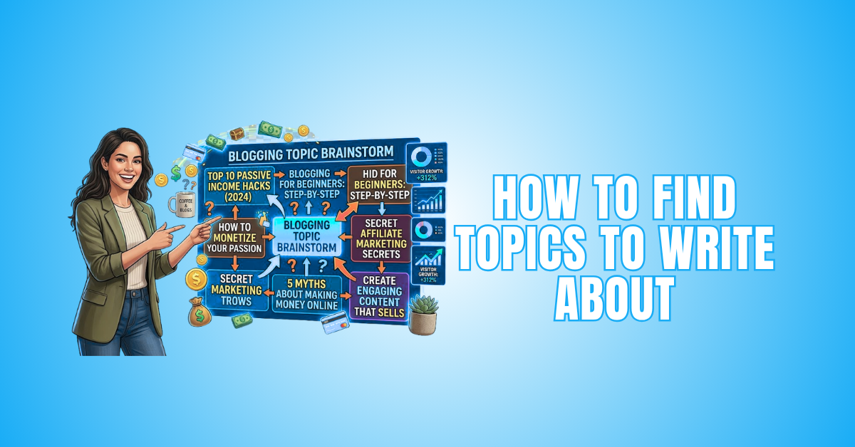 How To Find Topics To Write About: 12 Proven Ways