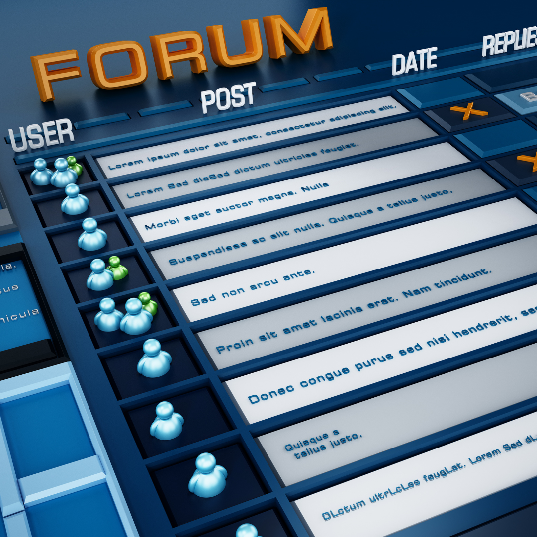 Join Online Forums