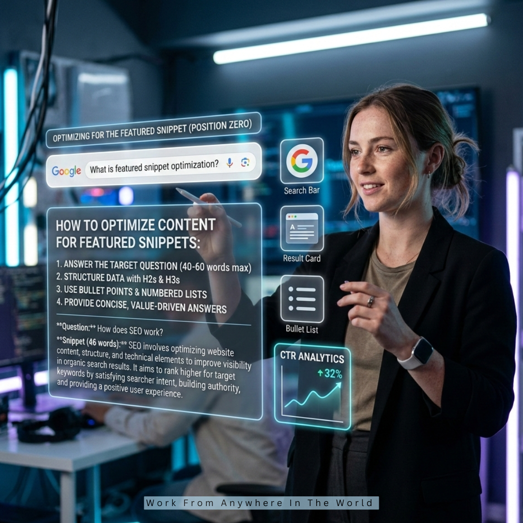 Optimize For Featured Snippets