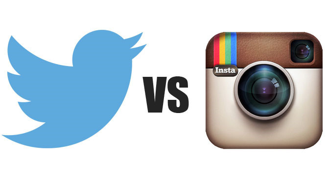 Instagram vs Twitter
