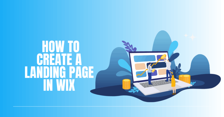 How To Create A Landing Page In Wix