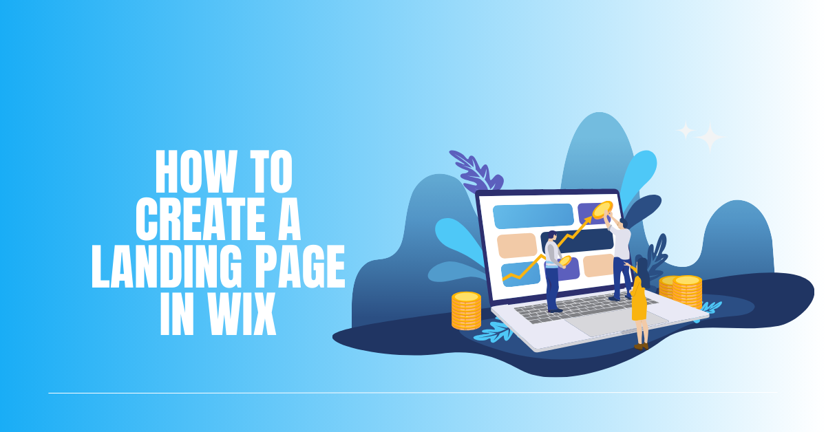 How To Create A Landing Page In Wix