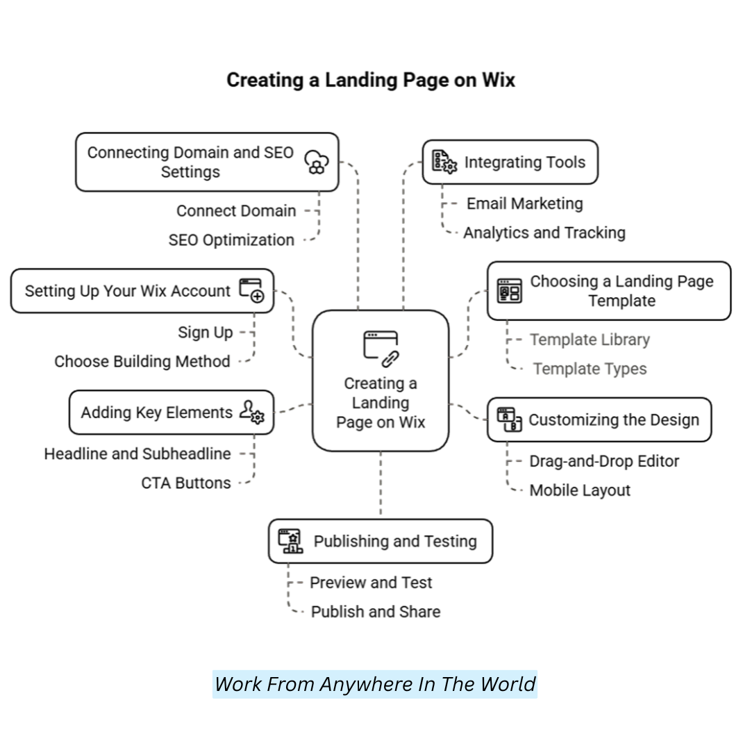 How To Create A Landing Page In Wix