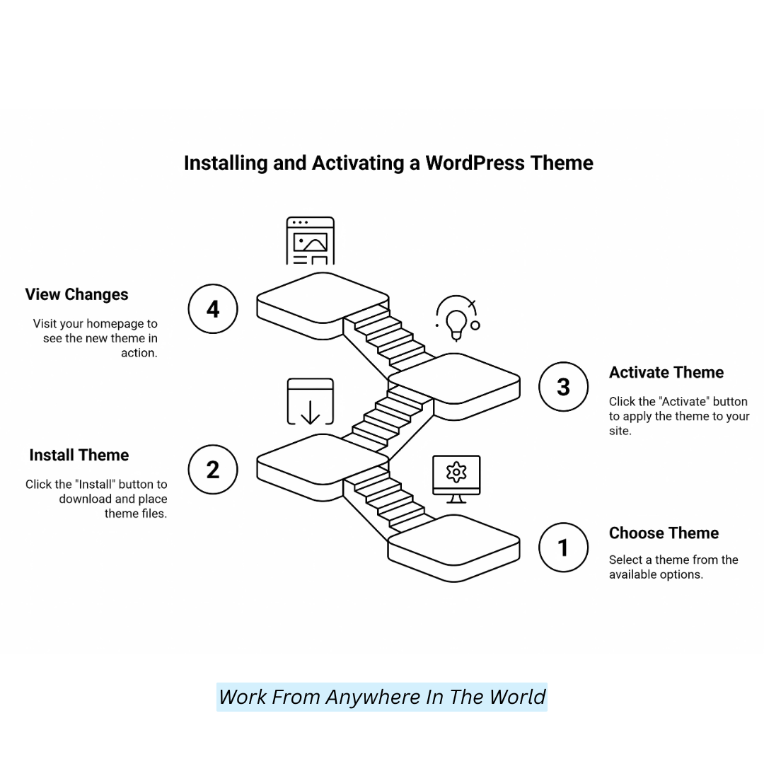 Installing And Activating A WordPress Theme