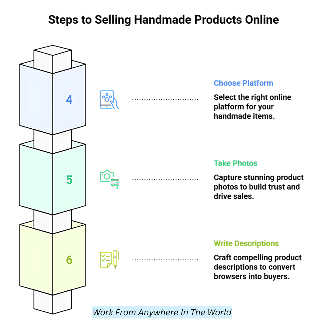 Steps To Selling Handmade Products Online