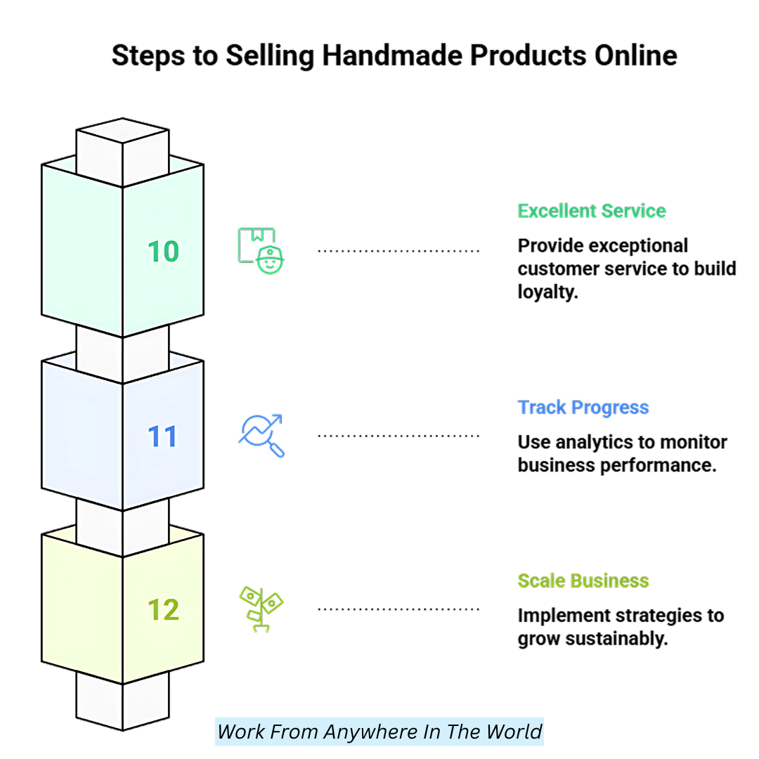 Steps To Selling Handmade Products Online