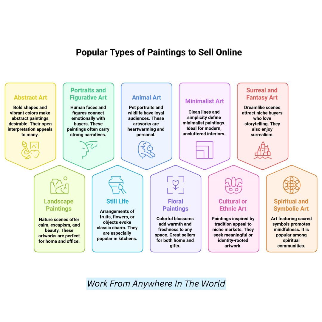Popular Types Of Paintings To Sell Online