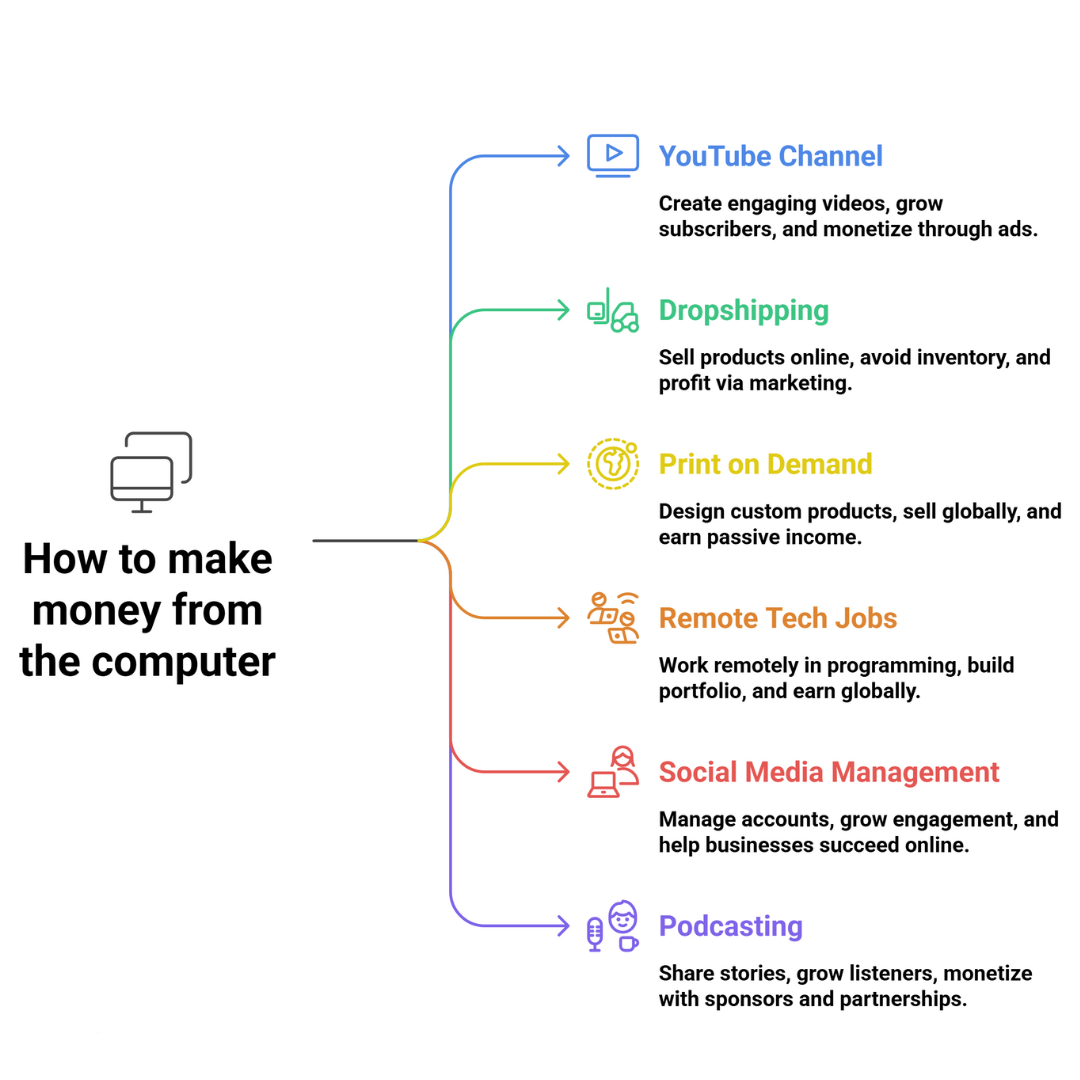 How To Make Money From The Computer