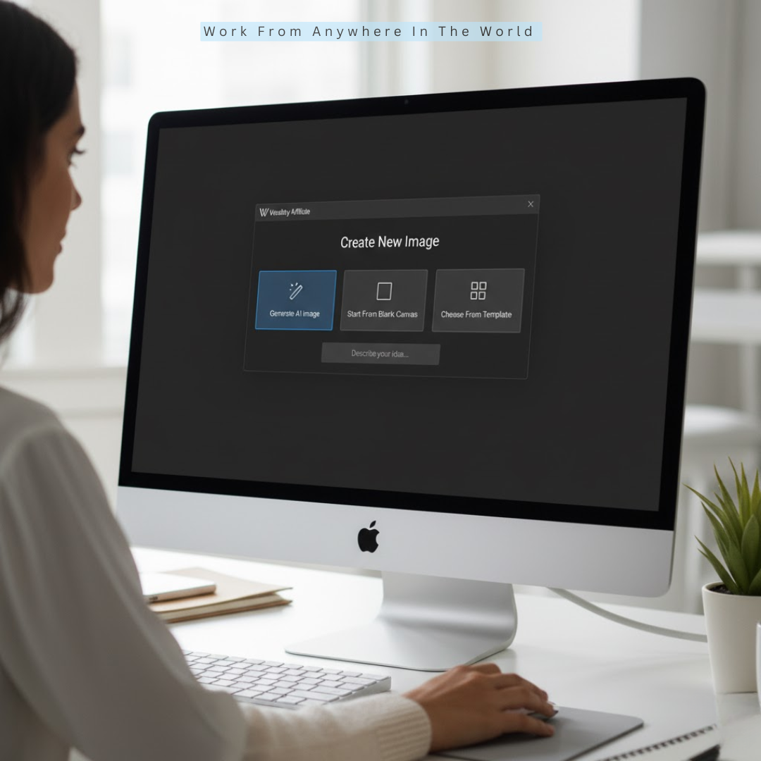 Start by Opening The Image Studio