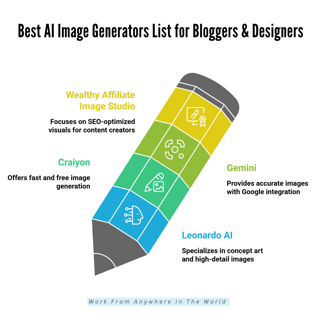 Best AI Image Generators List For Bloggers & Designers - #9-12