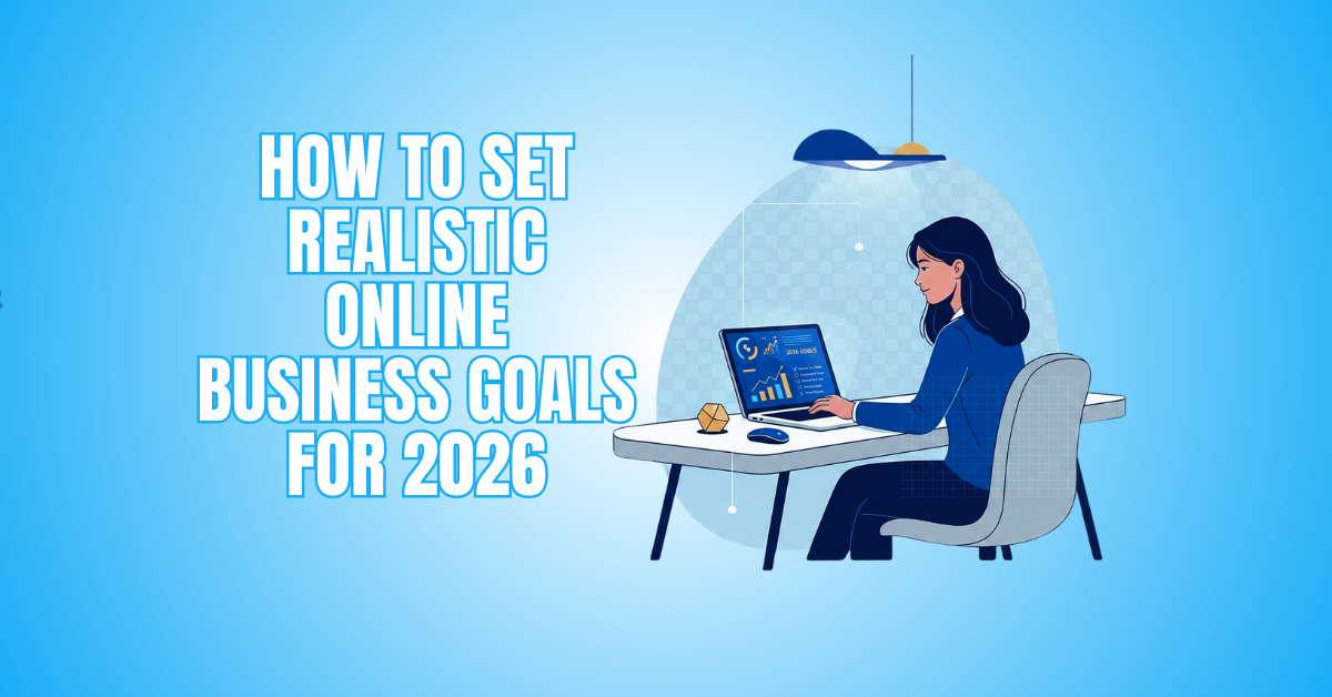 How To Set Realistic Online Business Goals for 2026